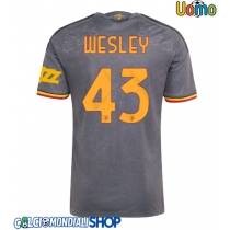Maglie da calcio AS Roma Wesley Franca #43 Terza Maglia 2026-27 Manica Corta